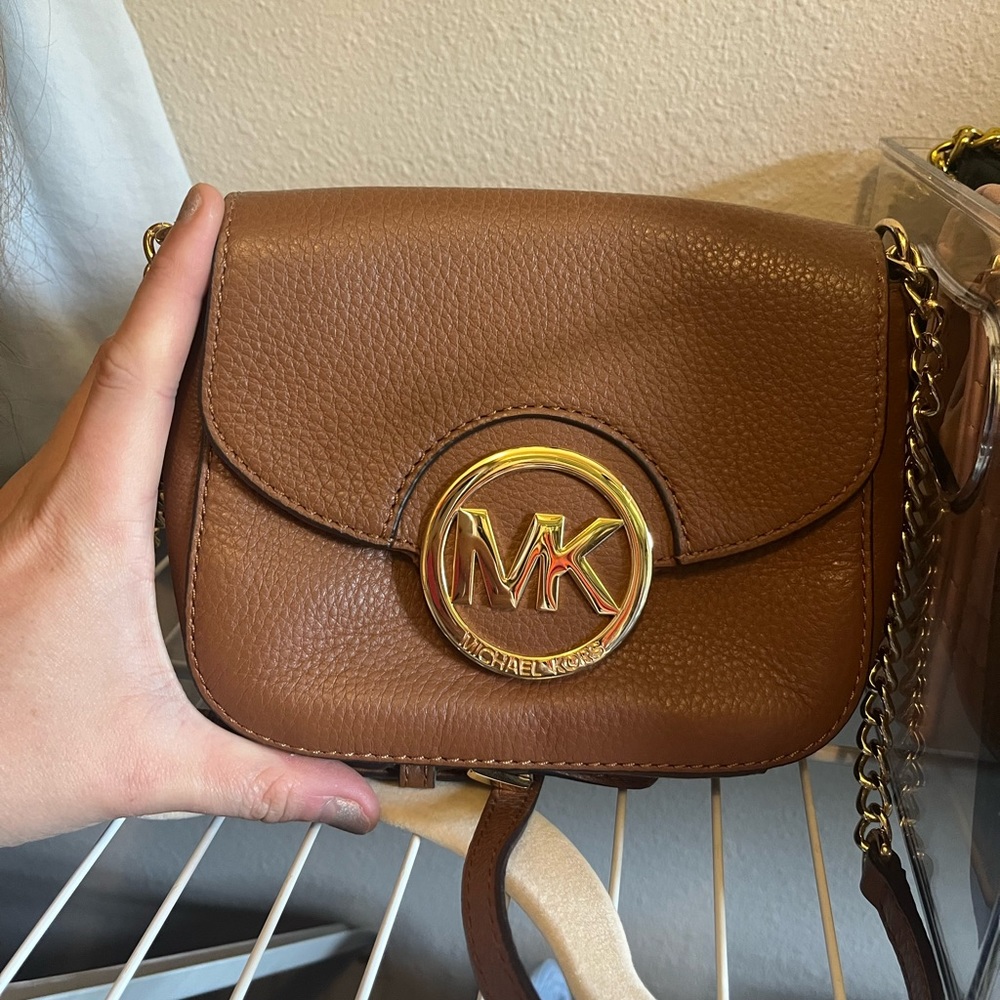 Michael Kors Tan Crossbody Bag